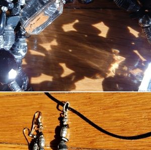 3 Piece Bracelet Necklace Earrings Set Hand Made